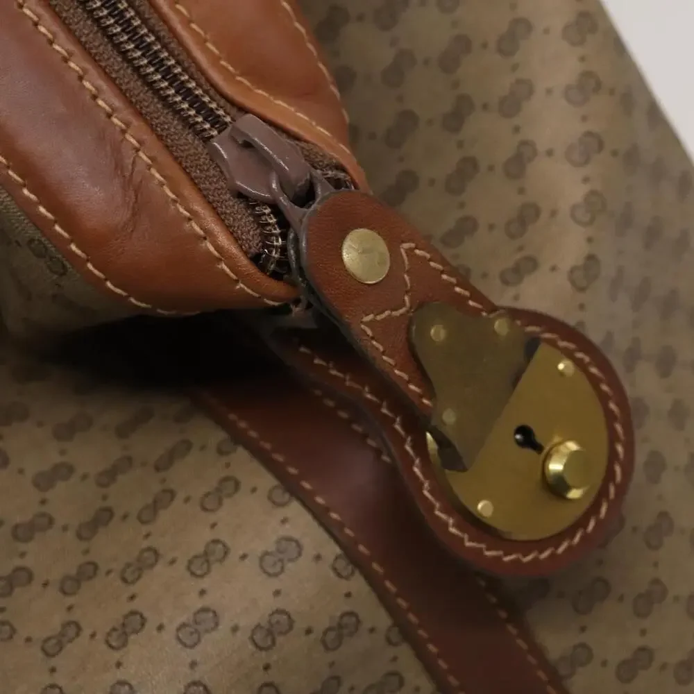 GUCCI Micro GG Supreme Boston Bag Pvc Beige Gold 012 024 0467 45
